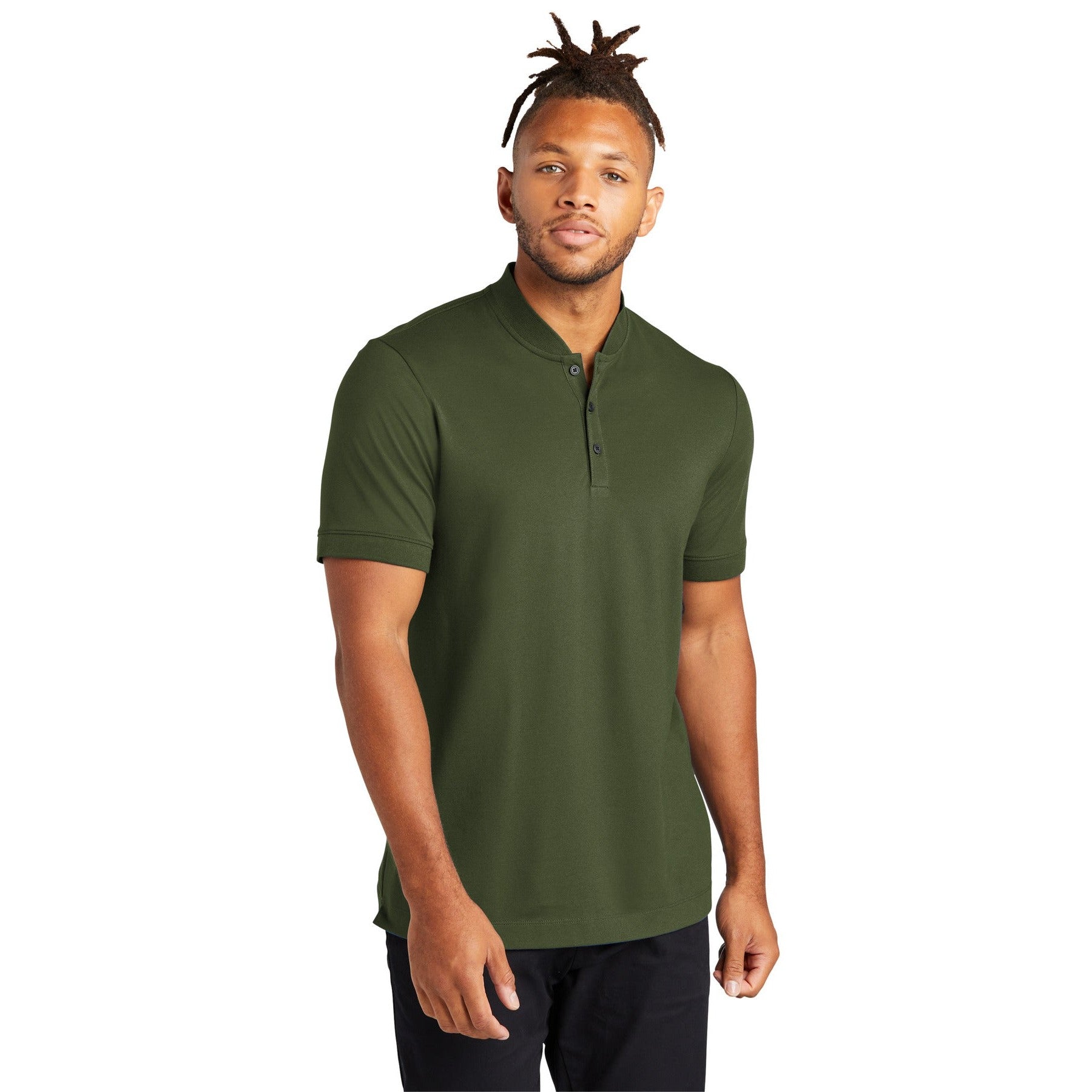 Mercer+Mettle-Mercer+Mettle® Stretch Pique Henley MM1008-MedTech-6